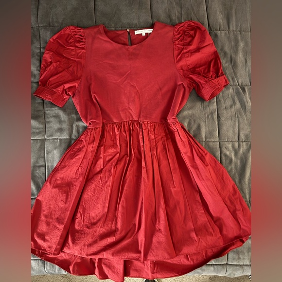 English Factory Dresses & Skirts - English Factory Elegant Red Mini A-Line Dress